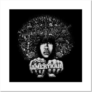 NEW AMERYKAH Posters and Art